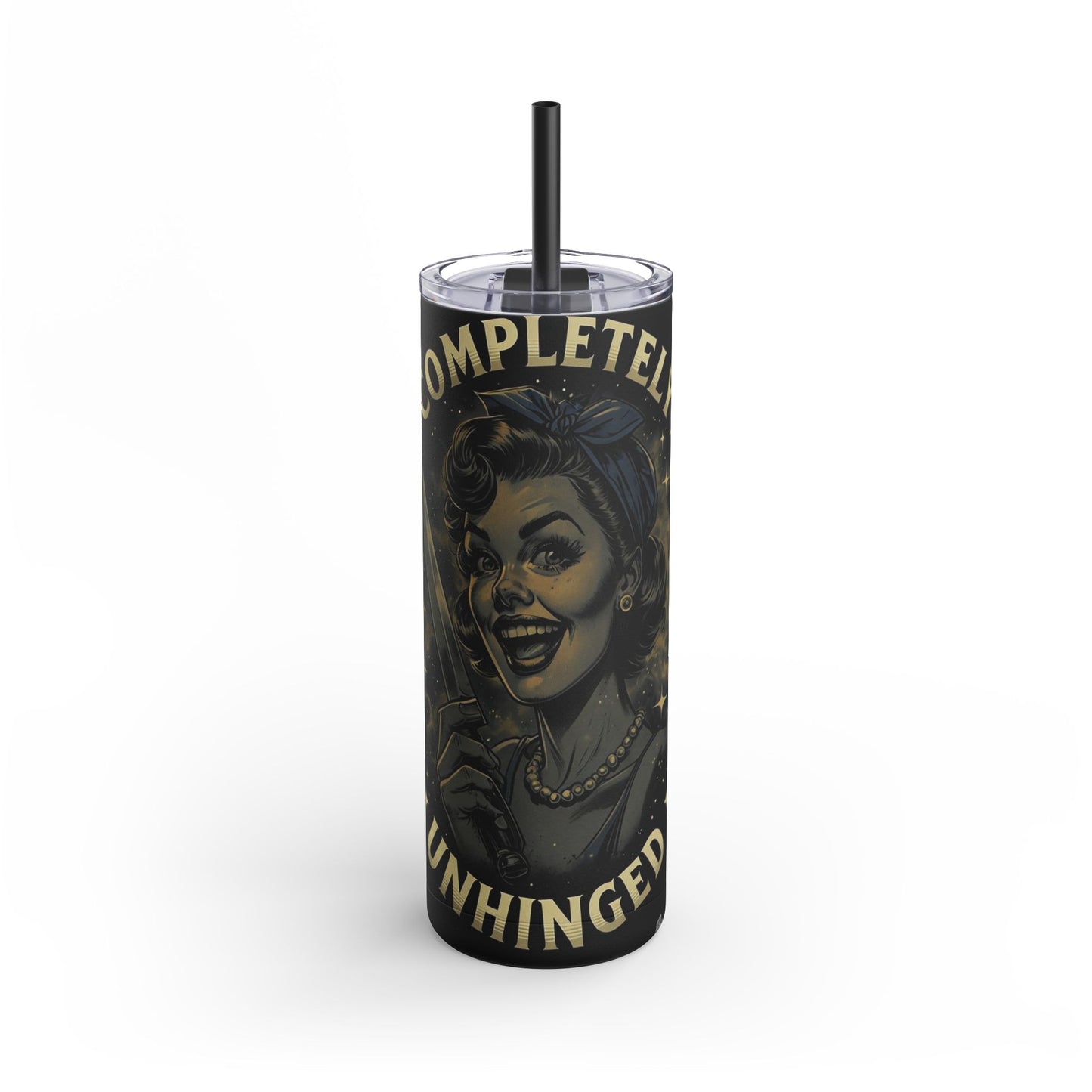 Unhinged Skinny Matte Tumbler, 20oz