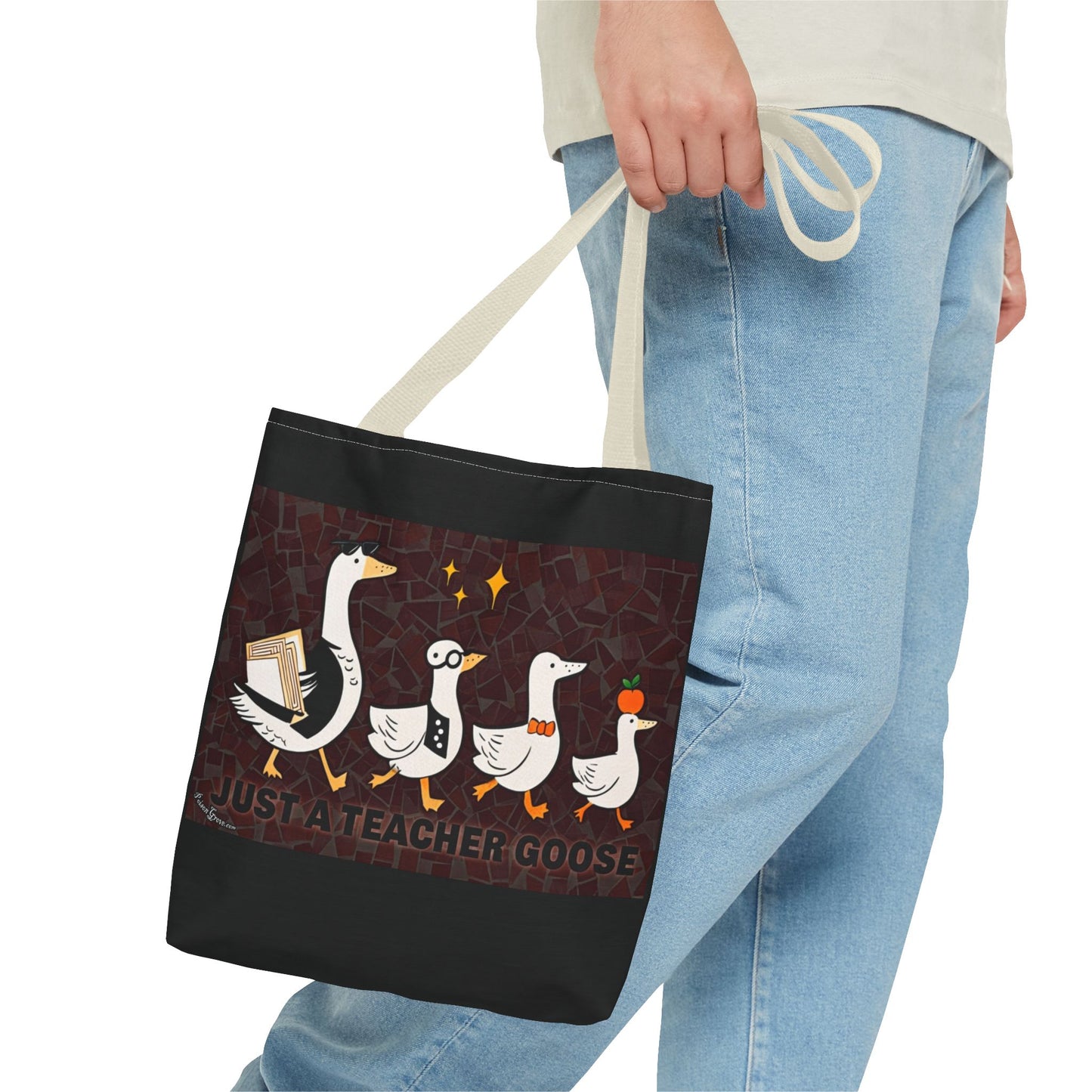Teacher Goose Tote Bag