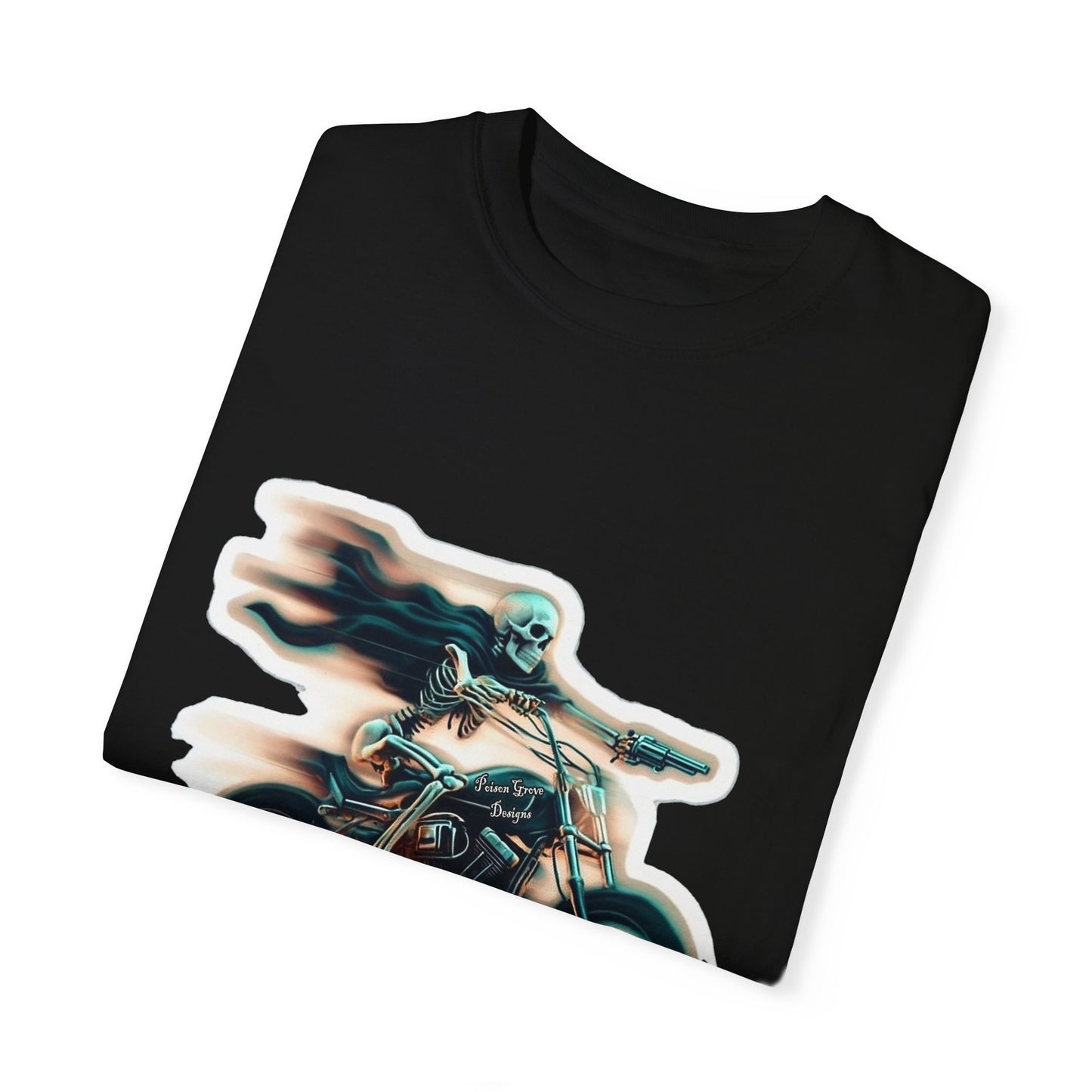 Motorcycle Skeleton Unisex T-Shirt -
