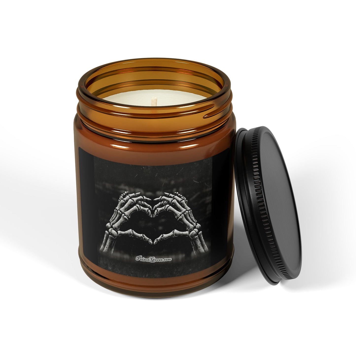 Mystical Forest Scented Soy Candle - Amber Jar