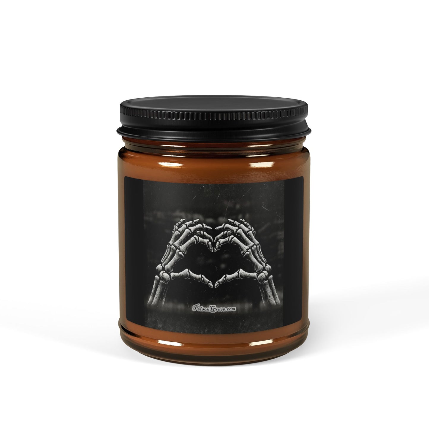 Mystical Forest Scented Soy Candle - Amber Jar