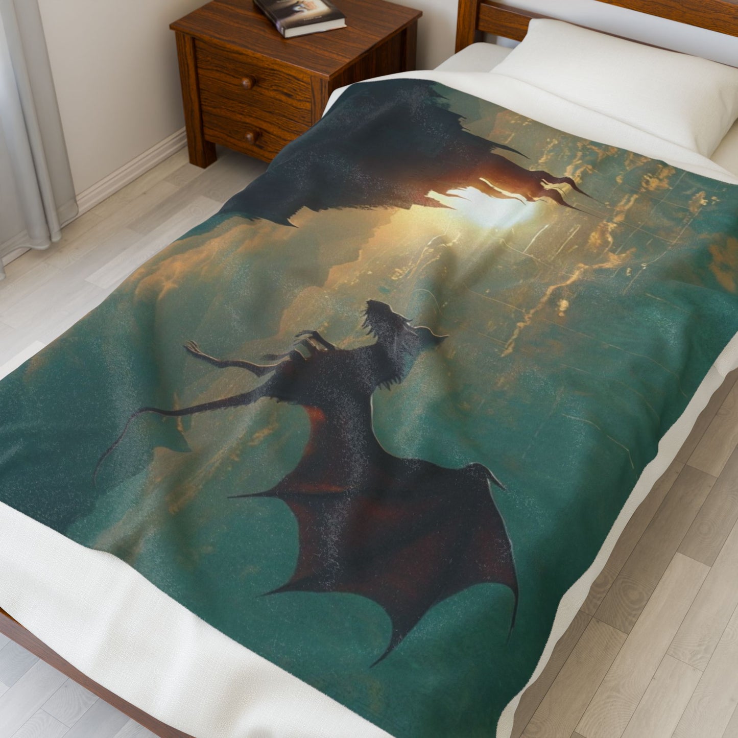 Fantasy Dragon Plush Blanket