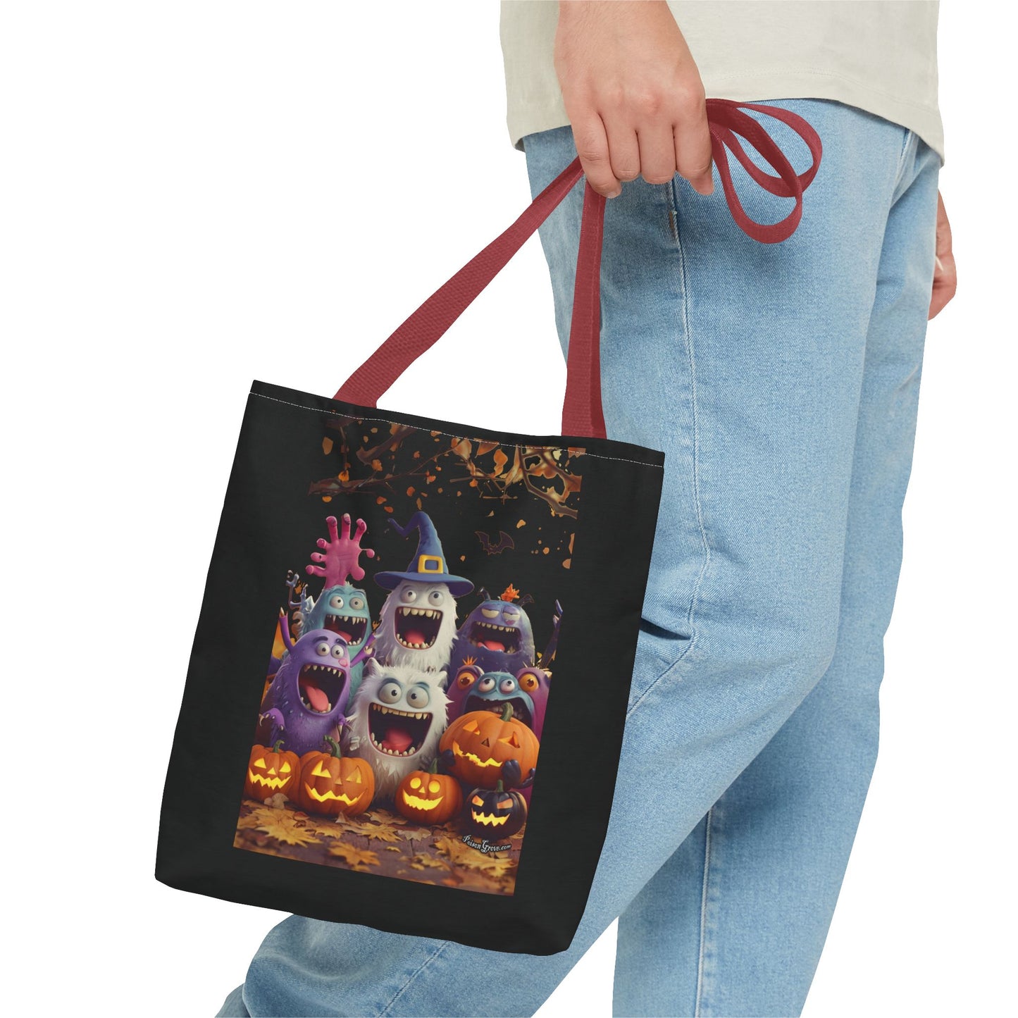 Halloween Monsters Tote Bag