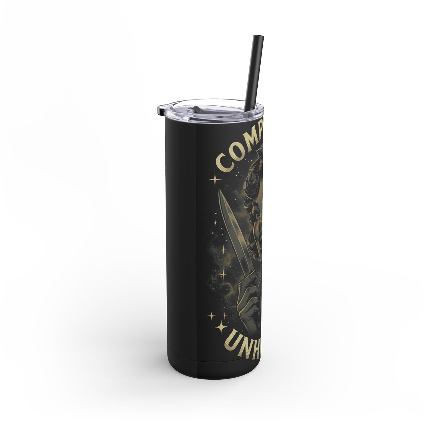 Unhinged Skinny Matte Tumbler, 20oz