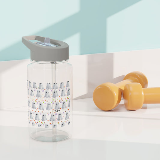 Ghosty Pattern Tritan Water Bottle