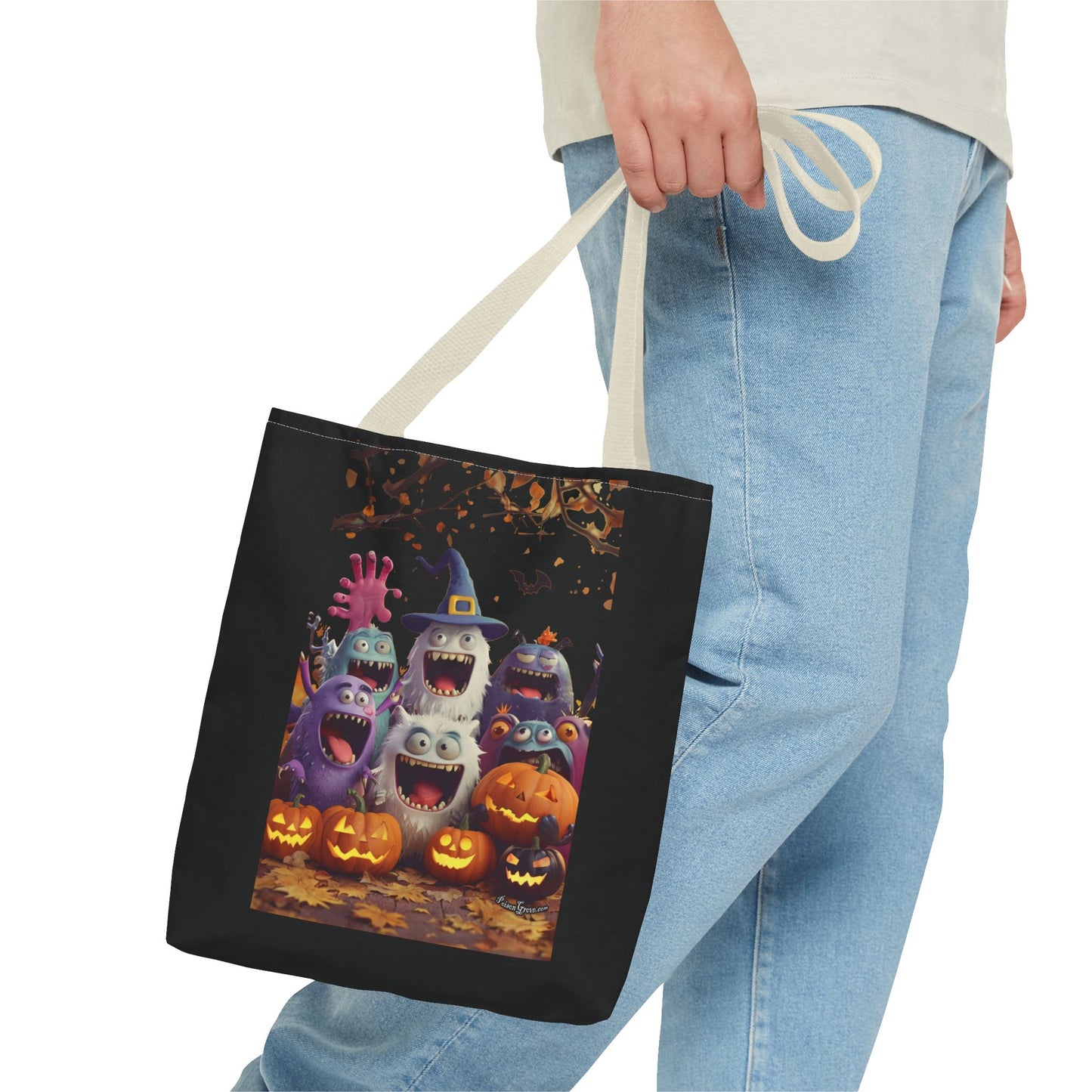 Halloween Monsters Tote Bag