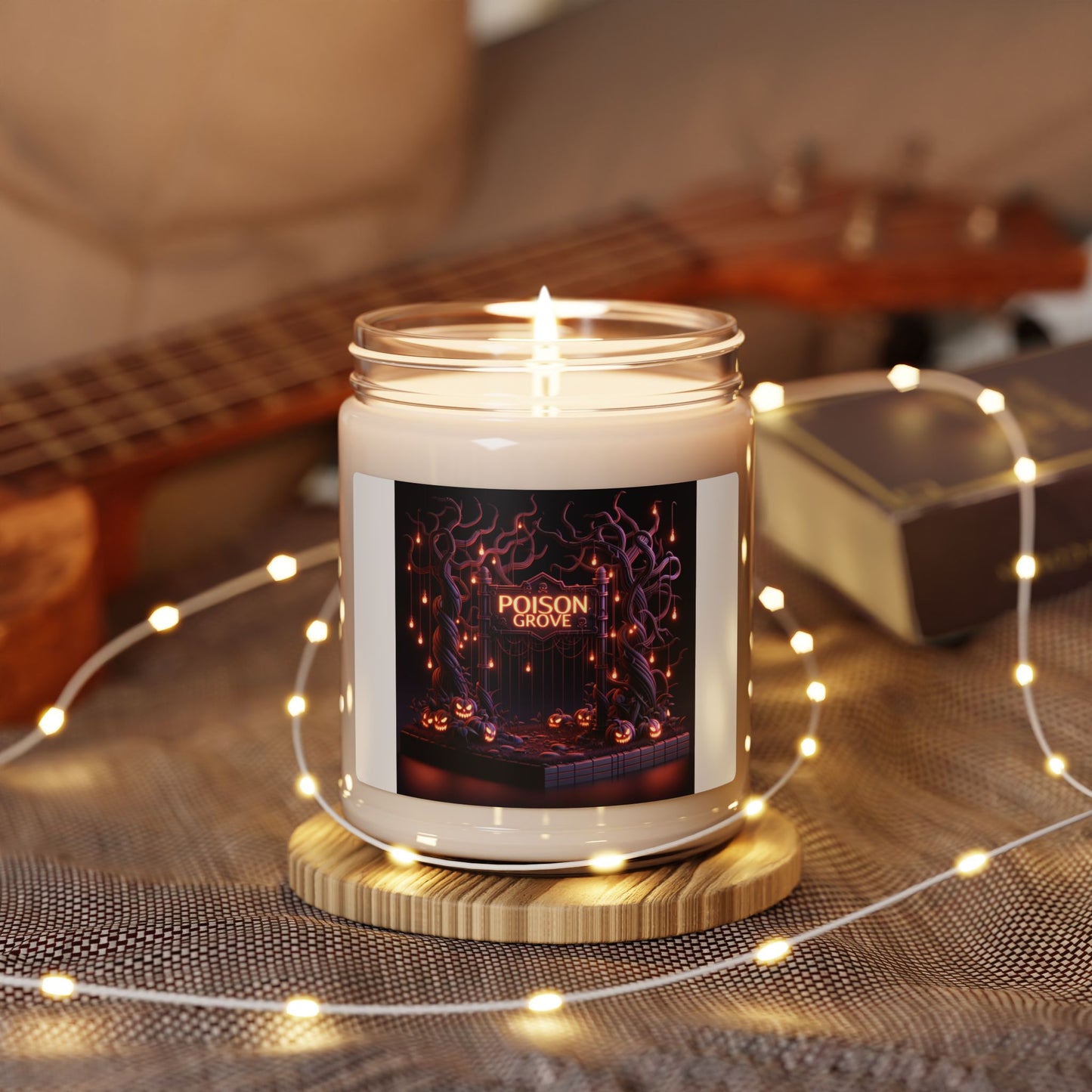 Poison Grove Scented Soy Candle - 9oz Decorative Candle